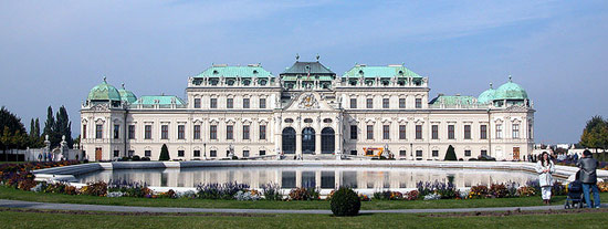 Facciata del Belvedere