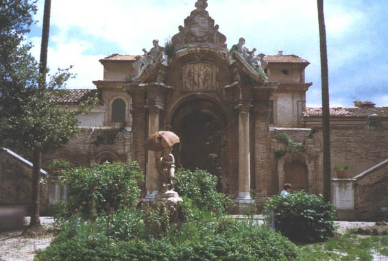 Palazzo Pianetti, giardino