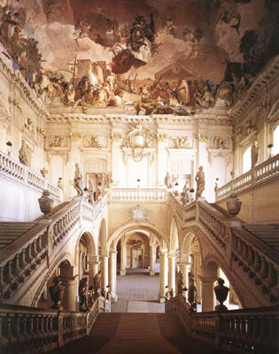 Wurzburg, scalone d'onore wurzburg scalone onore