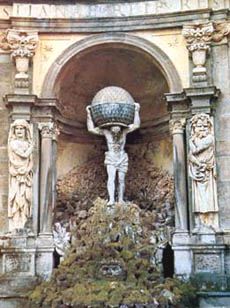 Villa Aldobrandini, Atlante