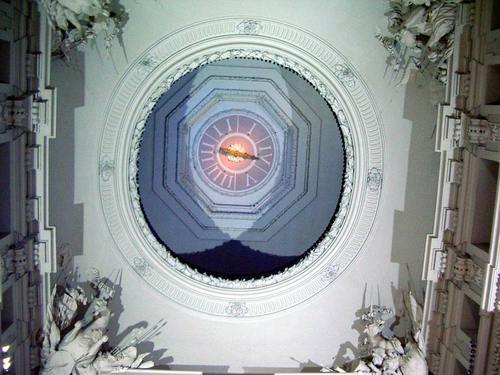 Villa Albergati, particolare del soffitto 