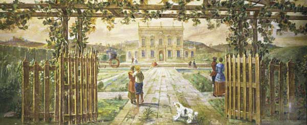 Veduta di Villa Albergati Veduta di Villa Albergati