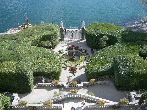 Villa Carlotta, giardino