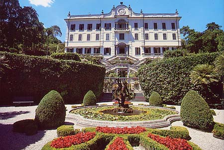 Villa Carlotta, facciata