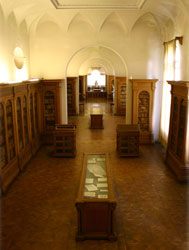 Villa Contarini, biblioteca