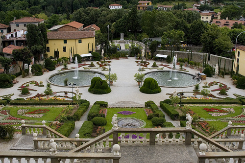 Villa Garzoni, giardino