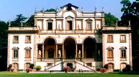 Villa Mansi, facciata 