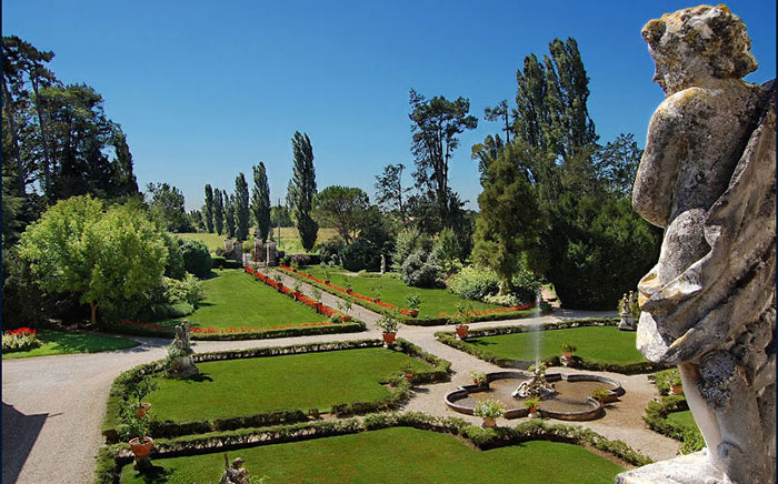 giardino villa marcello