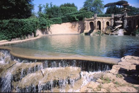 Villa Pamphilj, giardino 