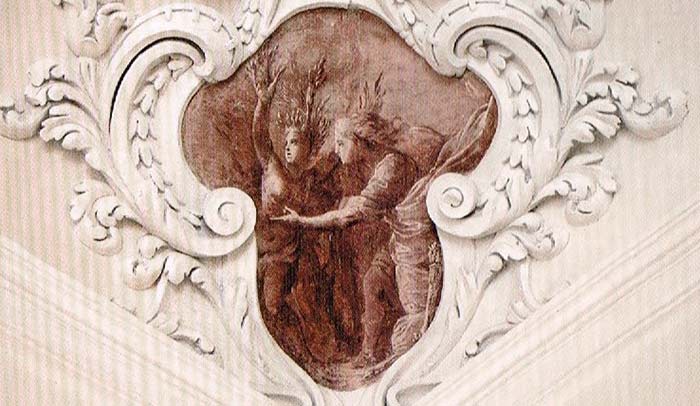 Villa Parravicini sala ninfe