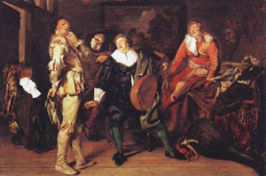 Gli attori in epoca barocca