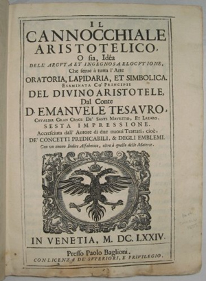 il cannocchiale aristotelico