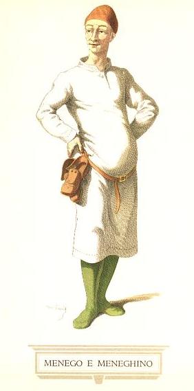 meneghino maschera del carnevale ambrosiano