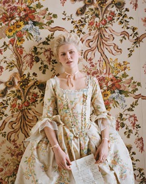Abito e tappezzeria Toile de Jouy nel film di S.Coppola 
