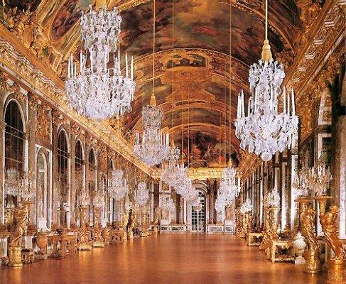 Galleria degli specchi a Versailles