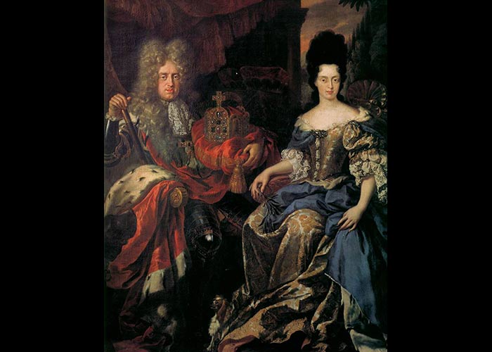 1702-Elettore-Palatino-e-Anna-Maria-Luisa-de-Medici