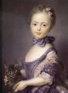 bambina con gatto