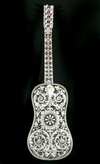 chitarra in marmo
