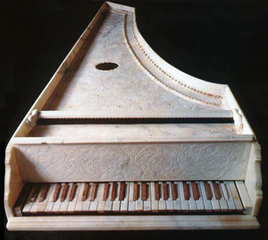 clavicembalo in marmo