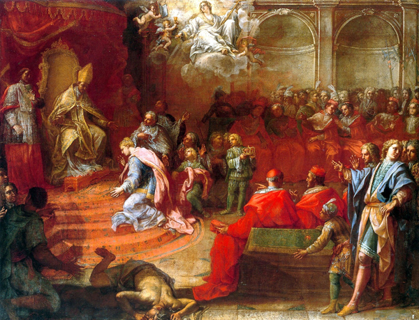 Cristina Svezia ricevuta da Alessandro VII cristina di svezia e alessandro VI