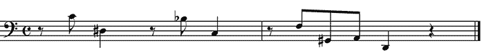 corale heilige christ Bach