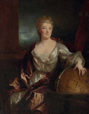 Emile du Chatelet, ritratto di Largilliere