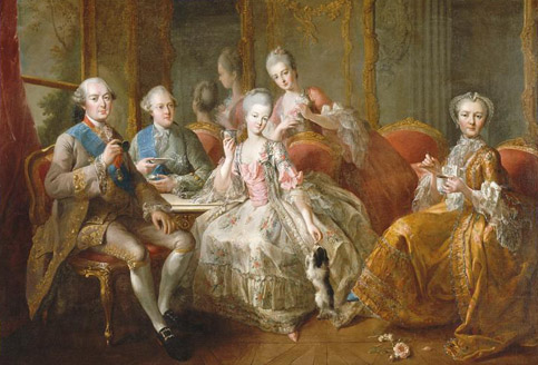 La famiglia del duca di Pentievre