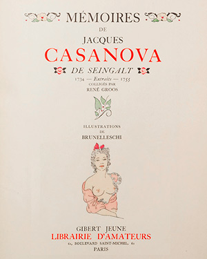 Brani scelti dalle “Memorie di Casanova”