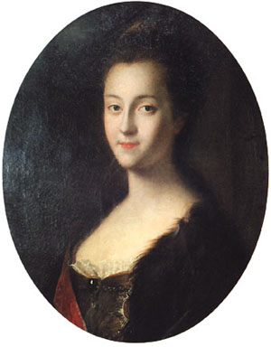 Caterina II, zarina di Russia, ritratto giovanile