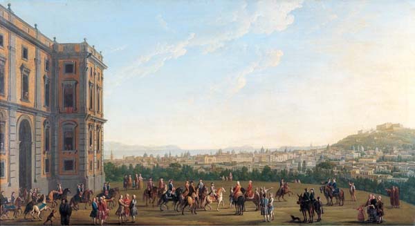 Ferdinando IV a cavallo - 1760 Antonio Joli