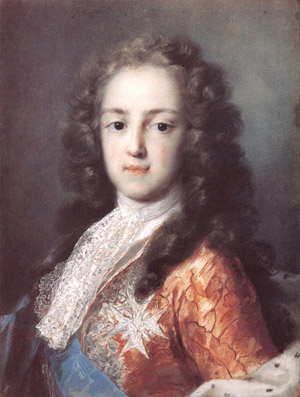 luigi XV come delfino rosalba carriera