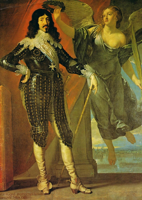 Luigi XIII ritratto di Champagne
