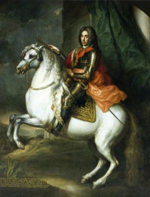 Il principe Eugenio di Savoia, ritratto equestre