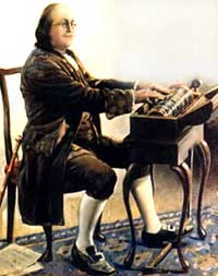 Franklin e la Glassarmonica